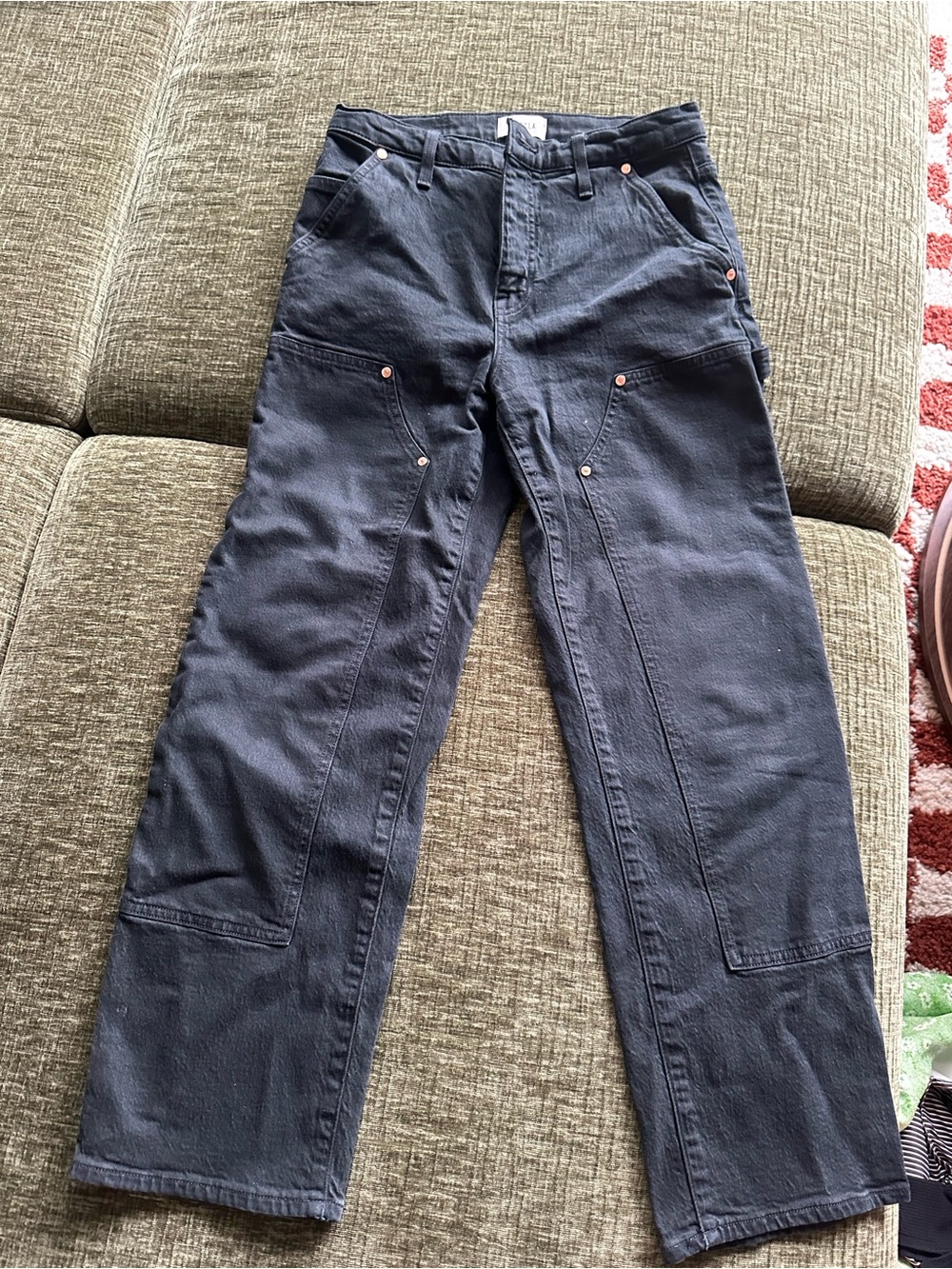 pistola Black Cargo Jeans for Women